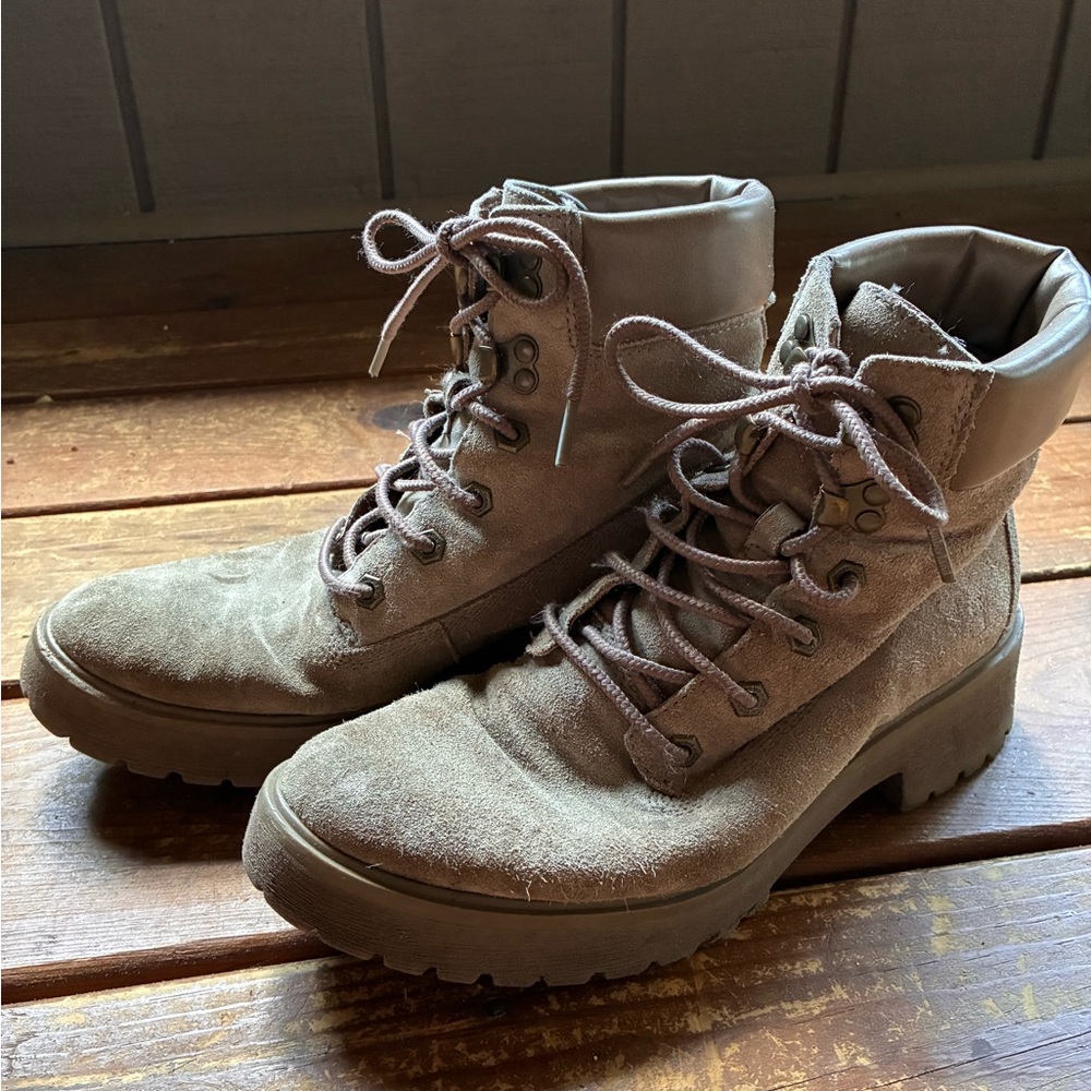 Timberland Women's Brown Suede Boots